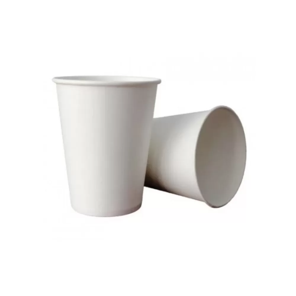 250мл. (8OZ) Стакан бумажный Белый Д80мм. (50шт/упак